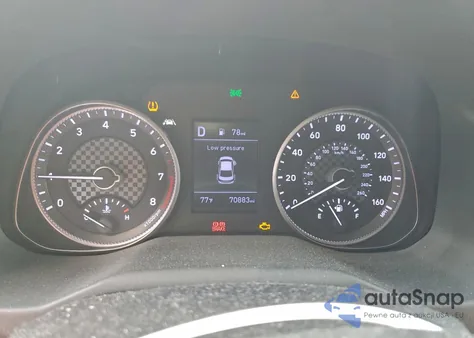 2020 Hyundai Elantra Sel z USA, uszkodzony, nr VIN 5NPD84LF3LH600908